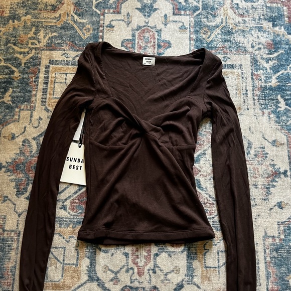 Sunday Best Lula Longsleeve Brown Mocha - Picture 7 of 8